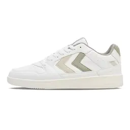 Hummel ST. Power Play WMNS Sneakers, Weiß/Seagrass, Größe 37