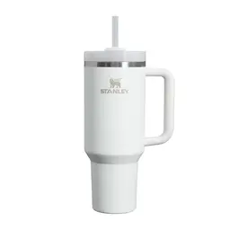 STANLEY Quencher H2.0 Flowstate 1.2L Thermoflasche mit Strohhalm, isoliert, BPA-frei, Edelstahl, kalt bis 11h, eisgekühlt bis 48h