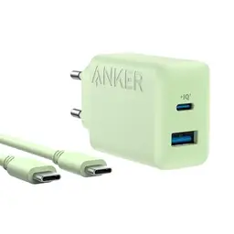 Anker 20W USB C Ladegerät mit 150cm Kabel, kompatibel mit iPhone 15/16/17 und iPad