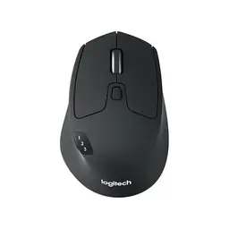 Logitech M720 Triathlon Multi-Device Kabellose Maus - Grau, Bluetooth, USB-Empfänger, 6 Tasten, 2 Jahre Batterielaufzeit