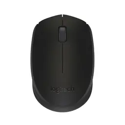 Logitech M171 Kabellose Maus, 2.4 GHz, 12 Monate Akku, für Links- und Rechtshänder, Schwarz
