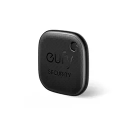 eufy Security SmartTrack Link (Schwarz) – Bluetooth Schlüsselfinder, kompatibel mit Apple Find My, wasserdicht