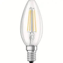 Osram LED Kerzenlampe E14, 2er-Pack, warmweiß 2700K, ersetzt 40W, nicht dimmbar