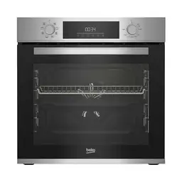 Beko BBIM12300X Einbau-Backofen, 60 cm, 72 l, Dampfreinigung, 8 Heizarten, Edelstahl