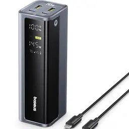 Baseus EnerGeek 145W Powerbank 20800mAh – Schnelles Laden für MacBook, Dell, HP, SteamDeck, iPhone, Samsung