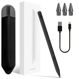 Milikilo iPad Stift mit Handflächenabweisung und Stifthalter, kompatibel mit iPad 6/7/8/9/10 und iPad Pro