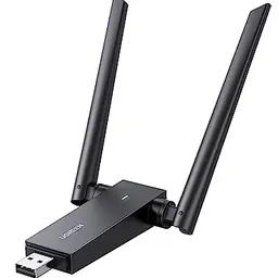 UGREEN WLAN Stick AC1300 Dualband WiFi Adapter mit Antennen, Plug & Play für Windows, MacOS und Linux
