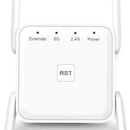 KURUI WLAN Repeater AC1200 Dualband bis 13800 sqft, kompatibel mit allen Geräten, einfache Einrichtung, neueste Version C-WR-C003