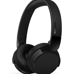 PHILIPS TAH4209BK Kabelloser Bluetooth-Kopfhörer - 55 Stunden Spielzeit, Dynamischer Bass, Schwarz