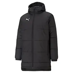 PUMA Unisex Bench Jacke schwarz/weiß, Größe M