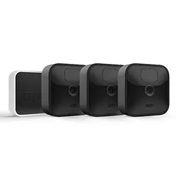 Blink Outdoor – kabellose HD-Überwachungskamera für außen, zwei Jahre Batterielaufzeit, 3 Kameras