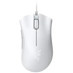 Razer DeathAdder Essential - Kabelgebundene Gaming-Maus, 6400 DPI, 5 programmierbare Tasten, Weiß