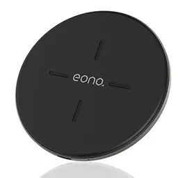 Eono Kabelloses 15W Ladegerät für iPhone 13/12 Mini/12 Pro - Schwarz (Ohne Netzteil)