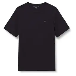 Tommy Hilfiger Herren S/S T-Shirt, schwarz, Größe M