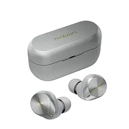 Technics EAH-AZ80E-S kabellose In-Ear-Ohrhörer mit Noise Cancelling und Bluetooth, Silber
