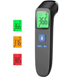 Kontaktloses Digital-Infrarot-Stirnthermometer für Babys & Erwachsene mit Fieberalarm