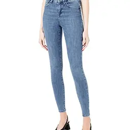 ONLY Damen Skinny Jeans, Lightblau, Größe 30L EU
