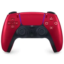 Sony PlayStation 5 DualSense Controller, kabellos, rechargeable, Bluetooth, Kompatibel mit PS5 und PC, volcanic red