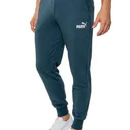 PUMA Herren Jogginghose, Baumwolle, Regular Fit, Dark Night, Größe L
