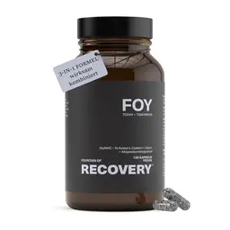 FOY® 3-in-1 GlyNAC und Magnesium, hochdosiert, vegan, 120 Stück