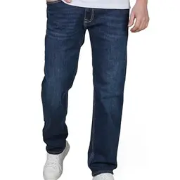 JACK & JONES Herren Jeans Straight Fit JJICLARK, Länge: 32, Weite: 33, Farbe: Blue Denim