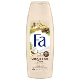 Fa Cream & Oil Duschgel – Kakaobutter & Kokosöl, 250 ml – Pflegende Reinigung