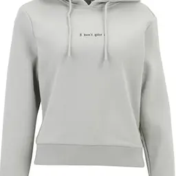 Miss Tee I Don't Give A Hoody - Lightasphalt, Größe 5XL