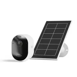 Arlo Pro 5 Außen Überwachungskamera mit Solar Panel - Kabellos, 2K HDR Video, 160° Blickwinkel, 2-Wege Audio, 1er Set