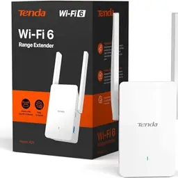 Tenda WiFi 6 Repeater AX1500, WLAN Verstärker, bis 150 m², kompatibel mit Fritzbox & anderen Routern