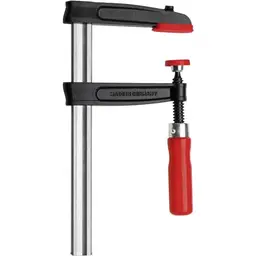 BESSEY Temperguss-Schraubzwinge TPN20B5BE, Spannweite 200 mm, Ausladung 50 mm, stabil und leicht