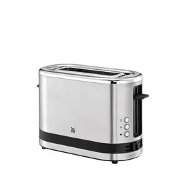 WMF Küchenminis Mini Toaster mit Brötchenaufsatz, 7 Bräunungsstufen, 600W, Edelstahl matt