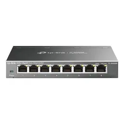 TP-Link TL-SG608E 8-Port Gigabit Smart Managed Switch mit Plug-and-Play und Metallgehäuse