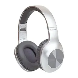 Panasonic RB-HX220BDES Kabellose Over-Ear-Kopfhörer mit Extra Bass und Faltbarem Design, Silber