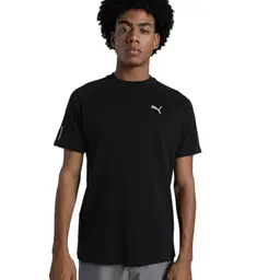 PUMA Unisex Pumatech T-Shirt, Schwarz, Größe EU S
