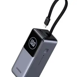 UGREEN Nexode Powerbank 20000mAh 130W mit USB-C und USB-A, kompatibel mit iPhone 16/15, Galaxy S25, MacBook und mehr