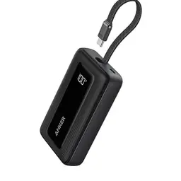 Anker Powerbank 20.000mAh 30W - Tragbares Ladegerät mit USB-C Kabel für iPhone, MacBook, Galaxy und mehr