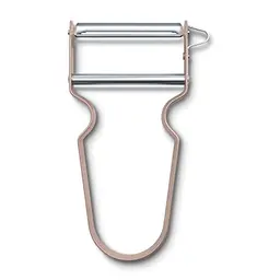 Victorinox REX Profi Sparschäler - Gemüseschäler & Kartoffelschäler, Extra scharf, Aluminium