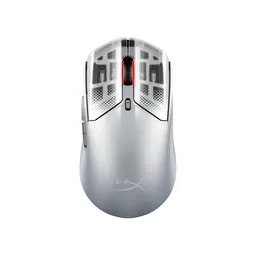 HyperX Pulsefire Haste 2 Kabelose Gaming-Maus, ultraleicht, 120h Akku, 26K Sensor, Silber