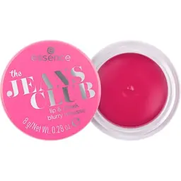 essence the JEANS CLUB Lippen- und Wangenmousse Nr. 01, Pink, matt, vegan, ölfrei, 1er Pack (8g)