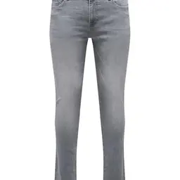 Only & Sons Herren Slim-fit Jeans, Light Grey Denim, 34W / 34L
