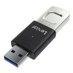 Lexar JumpDrive F35 PRO 256 GB USB 3.0 Flash-Laufwerk, bis zu 400 MB/s, 10 Fingerabdruck-IDs