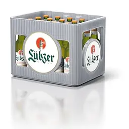 Lübzer Premium Pils, 20er Kasten (0,5 L)