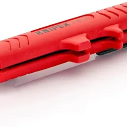 KNIPEX Universelles Abmantelungswerkzeug, 125 mm für Rundkabel 8-13 mm, z.B. NYM 3x1,5 bis 5x2,5 mm²