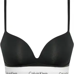 Calvin Klein Damen Push-Up BH Plunge, Schwarz, 80B