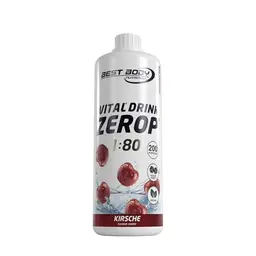 Best Body Nutrition Vital Drink ZEROP® - Kirsche, zuckerfreies Getränkekonzentrat, 1000 ml