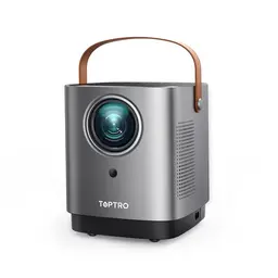 Tragbarer Mini Beamer - TOPTRO Full HD 1080P Projektor mit 5G WiFi und Bluetooth für Heimkino und Outdoor