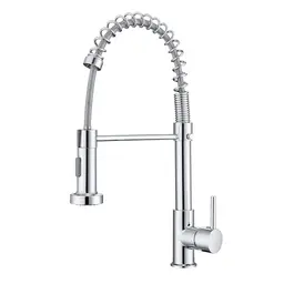 WAWJN Moderne Küchenarmatur mit Pull-Out Sprühkopf für Küche & Bar - Stilvoll & Hochwertig