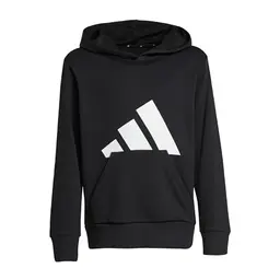 adidas Kids Essentials Big Logo Hoodie, Schwarz/Weiß, 11-12 Jahre