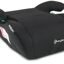 babyGO Sitzerhöhung Booster für Kinder (125-150 cm) - Schwarz