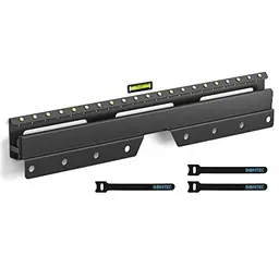 BONTEC TV-Wandhalterung für 26-55 Zoll Flach- und Curved-Fernseher, ohne Bohren